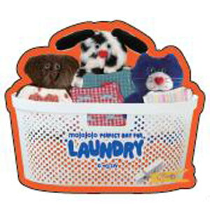 mojojojo IP906194 �_�C�J�b�g�X�e�b�J�[ LAUNDRY BASKET ��2�e PERFECT DAY FOR LAUNDRY ���W���W���W�� ������� �ʂ�����ݍ��