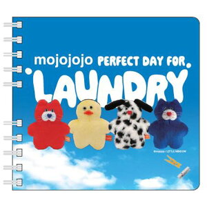 mojojojo IP906248 �X�N�G�A�����O�m�[�g LAUNDRY ��2�e PERFECT DAY FOR LAUNDRY ���W���W���W�� ������� �ʂ�����ݍ��