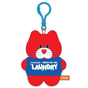 mojojojo IP909065 �ʂ�����݃L�[�z���_�[ Red ��2�e PERFECT DAY FOR LAUNDRY ���W���W���W�� ������� �ʂ�����ݍ��