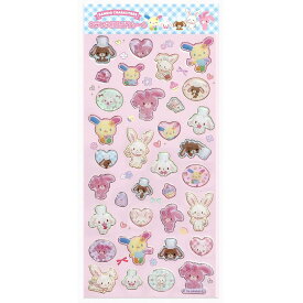 サンリオキャラクターズ キラフチ樹脂もりシール ヘイセイウサギ2 082370 SANRIO 【お1人様1点限り】
