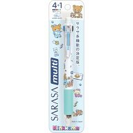 リラックマ サラサマルチ4+1 0.5mm リラックマラボ 4色ボールペン シャープペン 黒赤青緑 多機能ペン SAR…