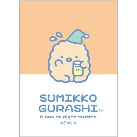 すみっコぐらし ステッカー とんかつ ナイトルーティーン オレンジ スマホステッカー シール【お1人様3点限り】