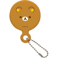 リラックマ ミニミラーチャーム リラックマ 鏡 ボールチェーン付 ブラウン