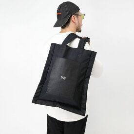 Y-3 ワイスリー adidas アディダス YOHJI YAMAMOTO 1Z2326 LUX TOTE BLACK トートバッグ ロゴ 鞄 BLACK メンズ レディース ユニセックス 通勤 通学 キャンバス A4収納可能