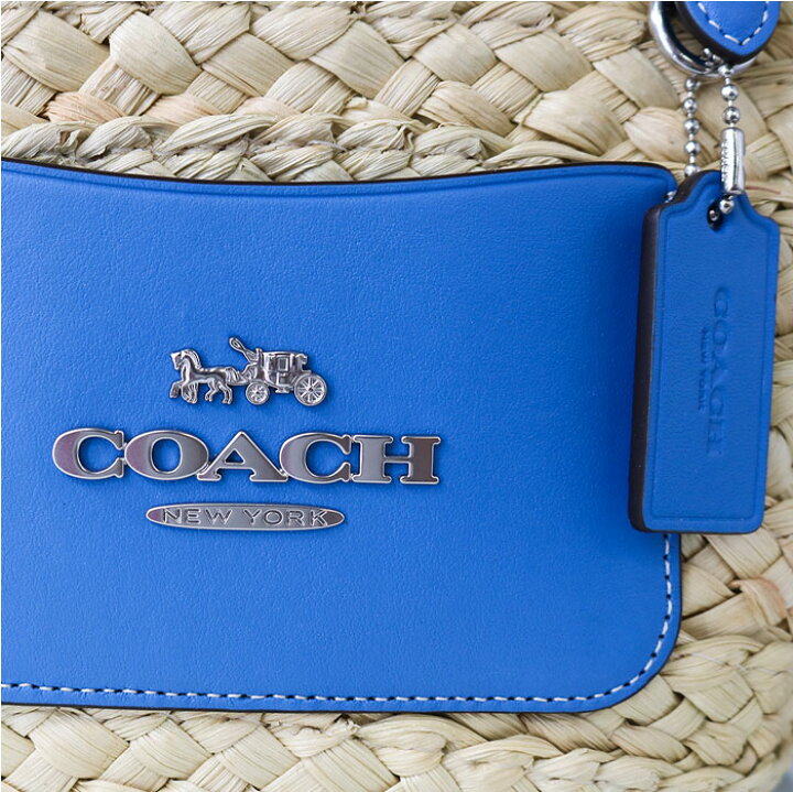 楽天市場】COACH コーチ CJ519 スモール トート かごバッグ ショルダー 