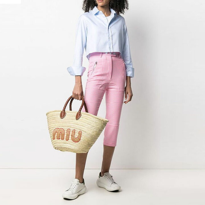 楽天市場】【MIUMIU】ミュウミュウ 5BG212 2DN3 F0A5T カゴバッグ  