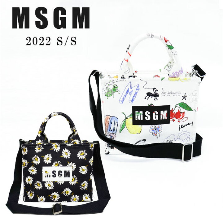 楽天市場】【MSGM】エムエスジーエム 3242MDZ78 904 01/WHITE 99/BLACK 