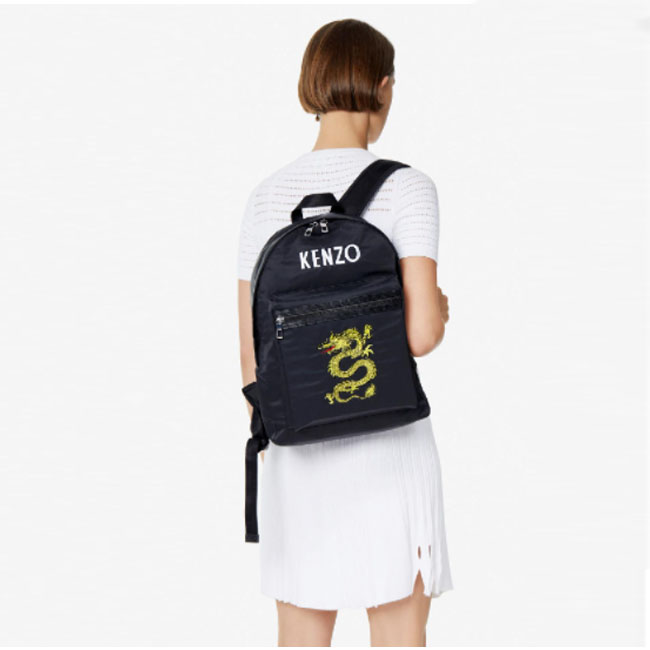 楽天市場】【KENZO】ケンゾー ドラゴン刺繍バックパック