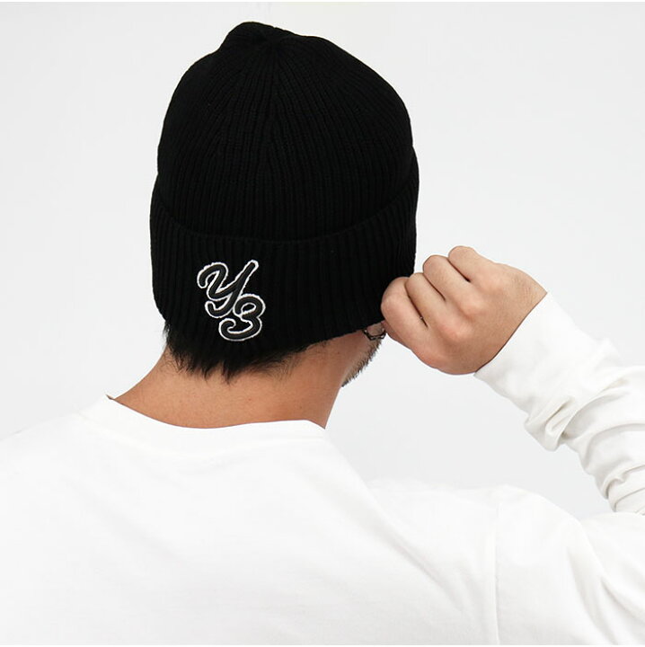 楽天市場】【Y-3】ワイスリー BEANIE IP1857 ビーニー ニット帽 メンズ 