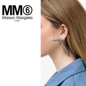 MM6 エムエムシックス Maison Margiela SM7VG0030 SV0150 951/SILVER メゾンマルジェラ ボールピアス シルバー レディース アクセサリー ギフト プレゼント