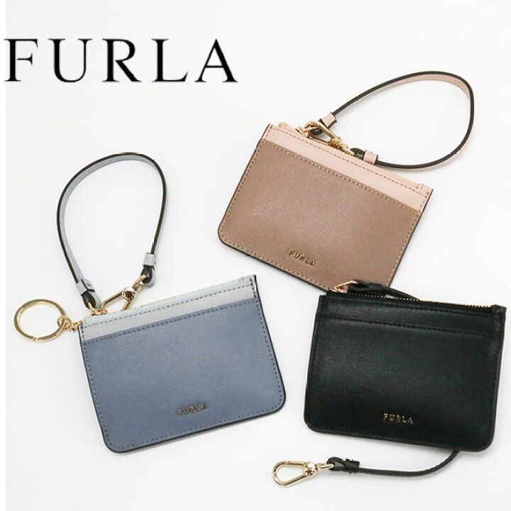 楽天市場】【FURLA】フルラ ストラップ.キーリング付きカードケース 