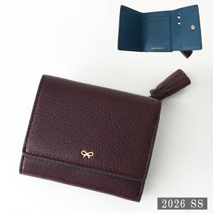 ��ANYA HINDMARCH �A�j���n�C���h�}�[�` 5050925204866 Mini Trifold Zip Peeping Eyes in Shiny Capra �~�j�g���C�t�H�[���h �E�H���b�g �O�܂���z �s�[�s���O�A�C�Y �~�j���z ���U�[�@BOX���� �M�t�g �v���[��