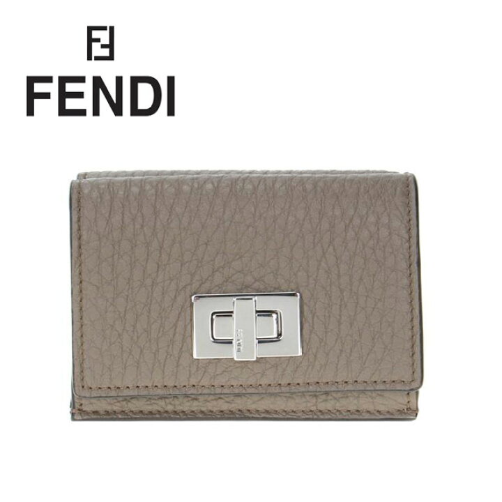 楽天市場】【FENDI】フェンディ 財布 三つ折り ミニ財布 8M0426 A91B  