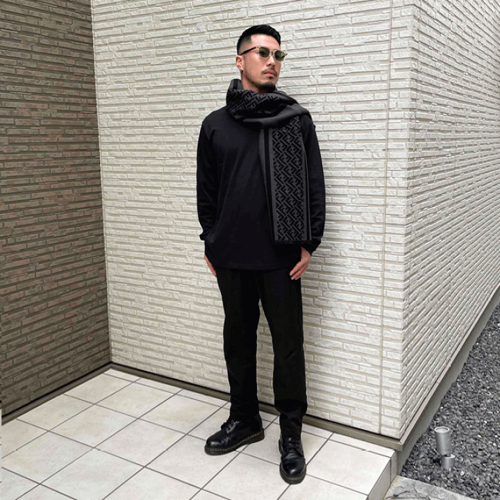 楽天市場】【FENDI】フェンディ FXS124 AH7P シルク混マフラー