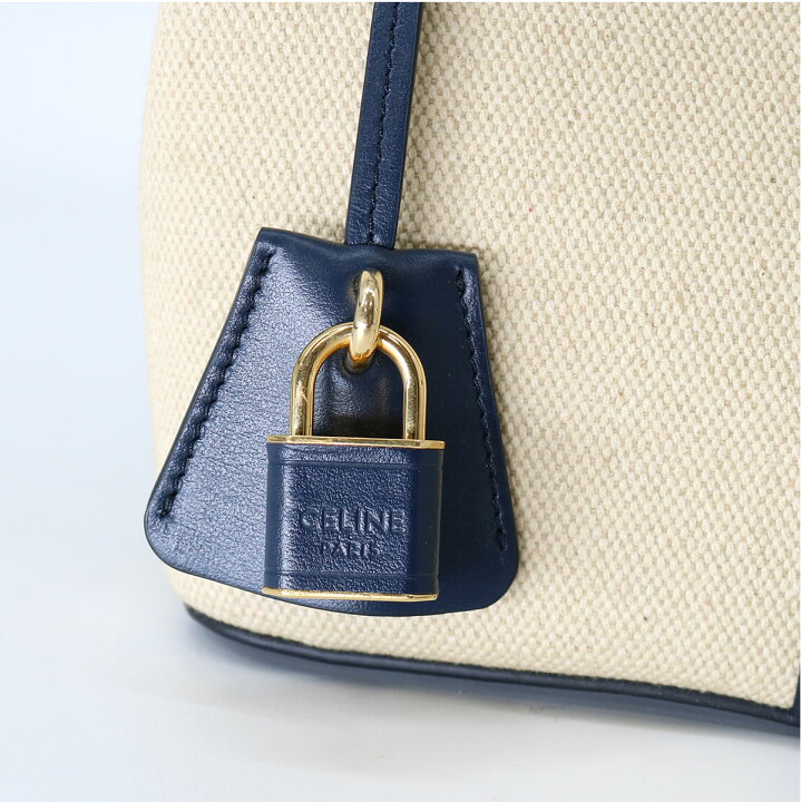 楽天市場】CELINE セリーヌ ハンドバッグ スモール カバ ドゥ フランス 