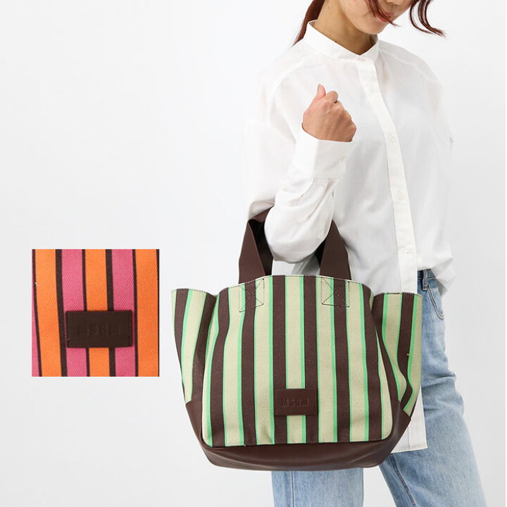 楽天市場】MSGM エムエスジーエム 3441MDZ26 101 トートバッグ ゴ A4  