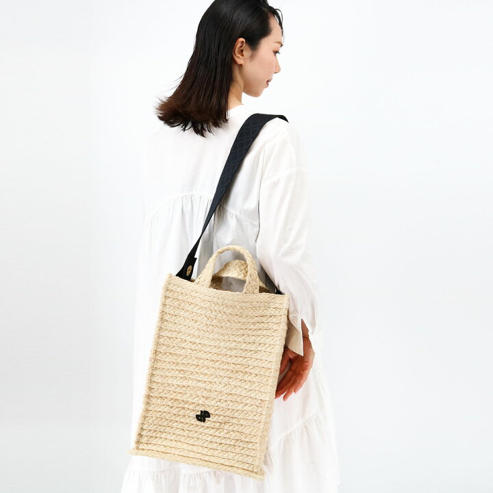 楽天市場】PATOU パトゥ AC0620140102V ラフィアトートバッグ かご  