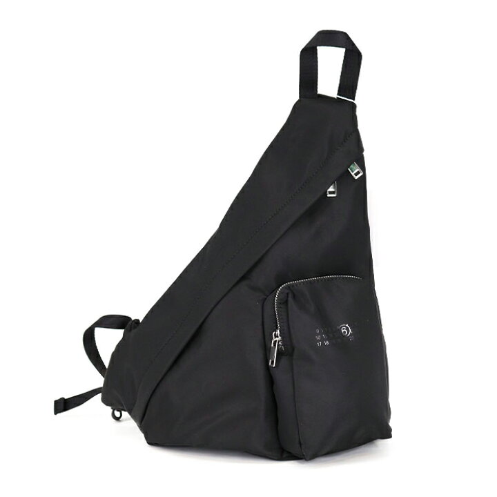 美品 MM6 Maison Margiela ナイロン製ブラックスリングバッグ 楽天市場  