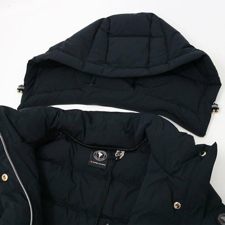楽天市場】CAPE HORN ケープホーン 52573 QUINA 501/BLACK ダウン 