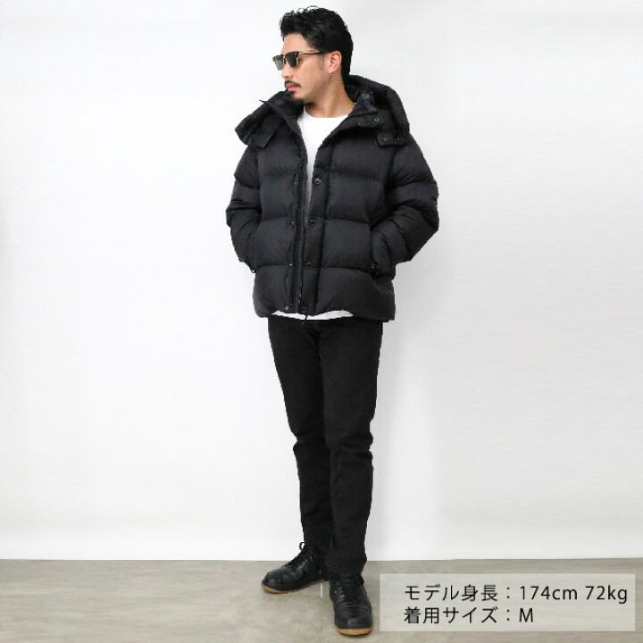 楽天市場】【BURBERRY】バーバリー 8043844 A1189 BLACK メンズダウン  