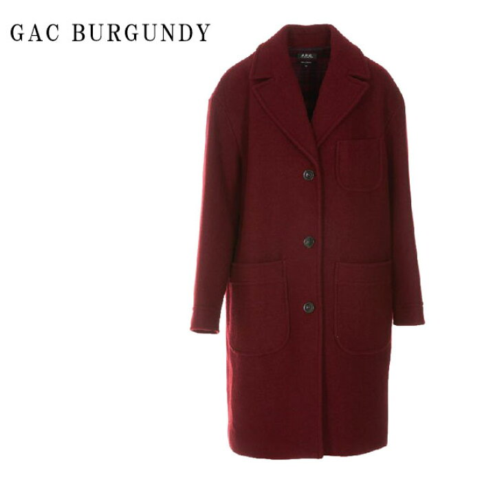 A.P.C. コート ベロアコート velveteen dark coat