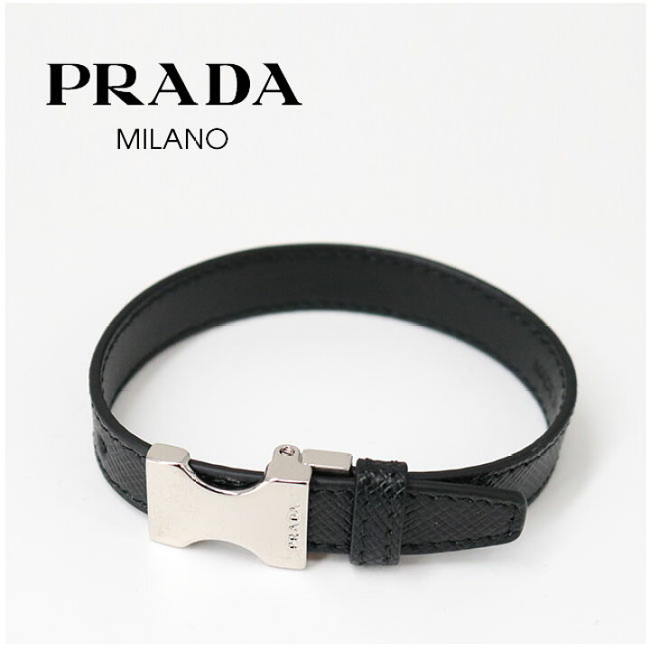 楽天市場】【PRADA】プラダ レザーブレスレット 2IB298 2FAF F0002 