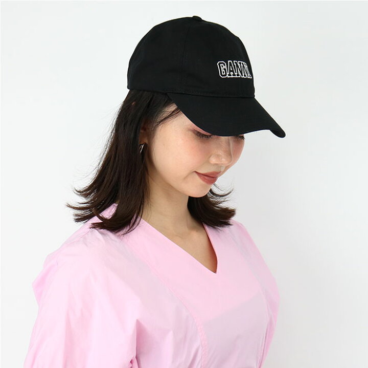 楽天市場】GANNI ガニー ベースボールキャップ A4968 ロゴCAP ロゴ 