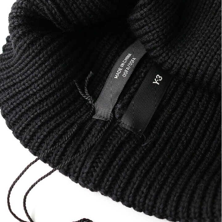 楽天市場】【Y-3】ワイスリー BEANIE IP1857 ビーニー ニット帽 メンズ 