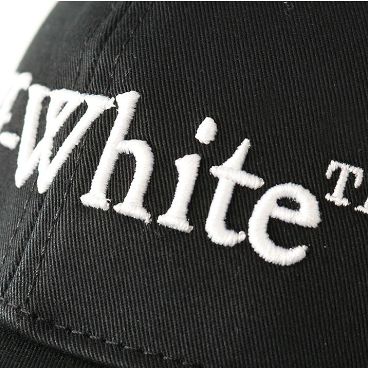 楽天市場】OFF WHITE オフホワイト ベースボールキャップ 
