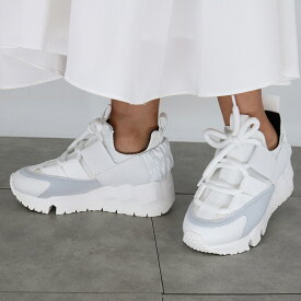 PIERRE HARDY ピエールアルディ スニーカー YS02 TREK COMET XL トレックコメット レディース レザー メッシュ シューズ 靴 白 ローカット ダットスニーカー ブランド