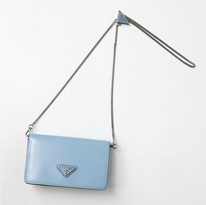 楽天市場】PRADA プラダ ブラッシュドレザー ショルダーバッグ 1BD307 