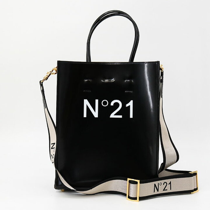 N.21】ヌメロヴェントゥーノ ロゴトートバッグ - トートバッグ 