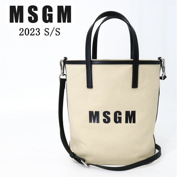 楽天市場】【MSGM】エムエスジーエム 3441MDZ23 741 トートバッグ ロゴ 