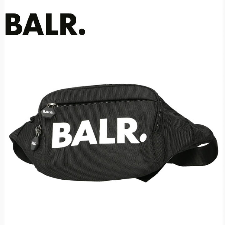 楽天市場】【BALR.】ボーラー B10030 U-Series Waist Pack Black ロゴ 