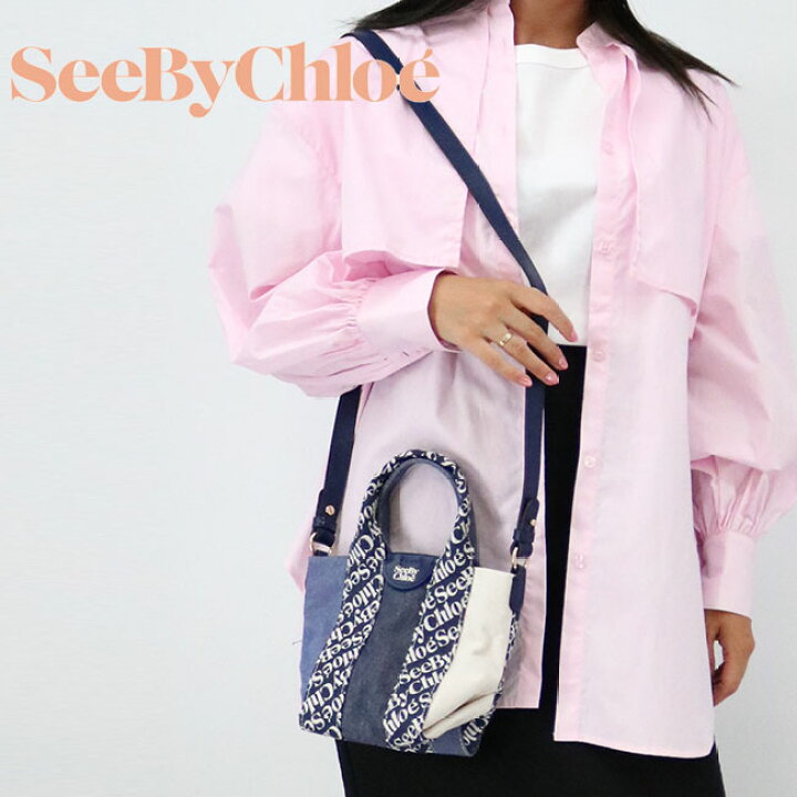 楽天市場】【SEE BY CHLOE】シーバイクロエ ミニトートバッグ LAETIZIA 