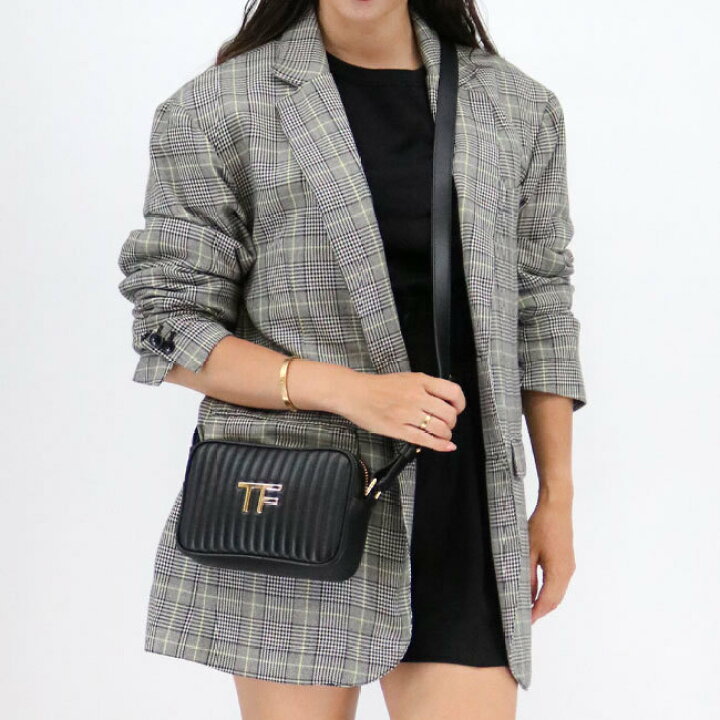 楽天市場】TOM FORD トムフォード レザーショルダーバッグ L1337T  