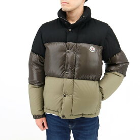 MONCLER モンクレール AVEILLAN GIUBBOTTO G2 091 1A00044 54272 999/BLACK 3WAYダウンジャケット ダウンコート フード ロゴ メンズ ジャンパー ジャケット ジップアップ ダウンベスト ブラック 黒 カーキ アウター フード付き コントロールタグ付き