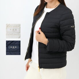 ■TATRAS タトラス LTAT25S4885-D NOKO ノコ ノーカラーダウンジャケット ライトダウン 春 秋 ブラック インナーダウンとしても◎