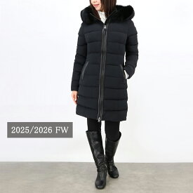 ■MACKAGE マッカージュ CALLA-BX BLACK ダウンコート ダウンジャケット ブルーフォックスファー ファー フード ストレッチ ミディアム丈 ブランド