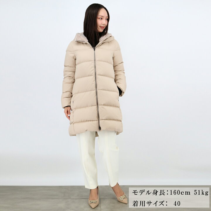 楽天市場】□HERNO ヘルノ PI001948D 1980/BEIGE CHIARO ダウン 
