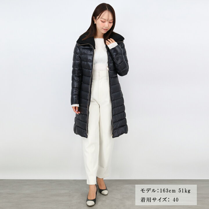 楽天市場】HERNO ヘルノ PI0650DIC-M03 ロングダウンジャケット ダウン  