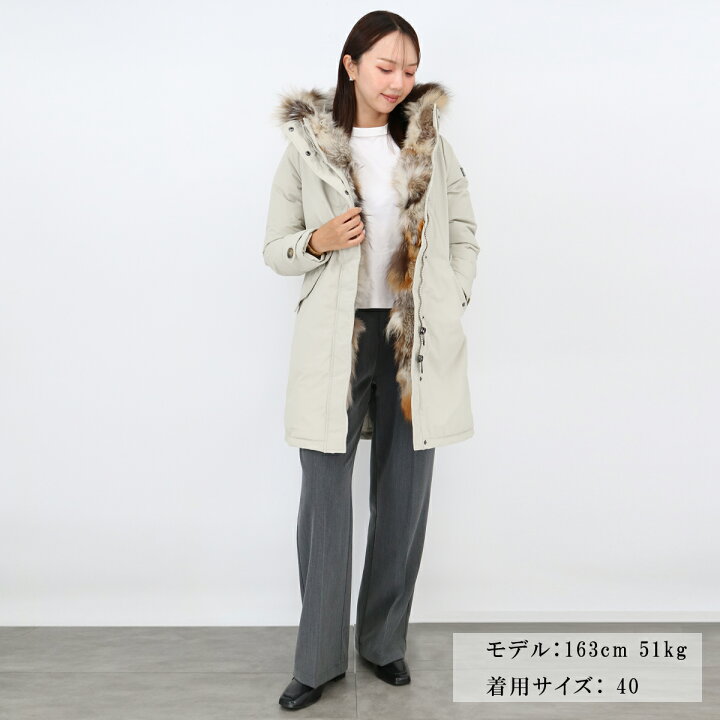 楽天市場】HETREGO エトレゴ#8F-643F SNOWDONレディース ダウン ロング 