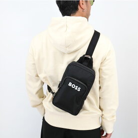 ■HUGO BOSS ヒューゴボス50548221 Catch_3.0_Monostrap ボディバッグ ワンショルダーバッグ メンズ BAG 鞄 黒 ブランド