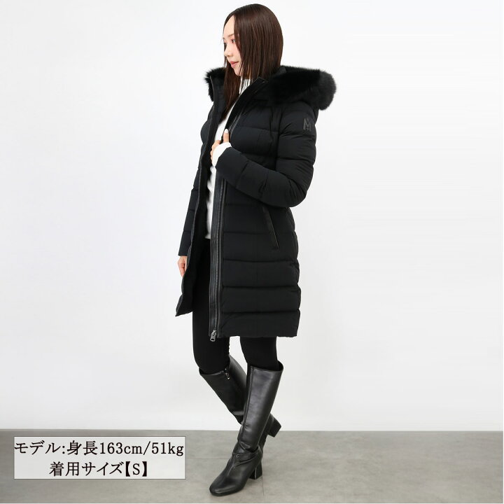 楽天市場】□MACKAGE マッカージュ CALLA-BX BLACK ダウンコート