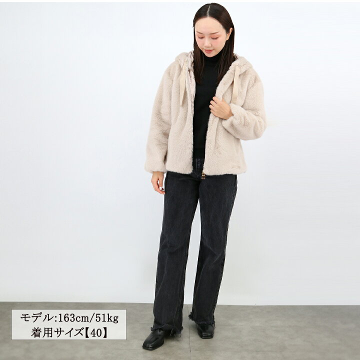 楽天市場】HERNO ヘルノ GI000256D 12624 レディースフェイクファー  