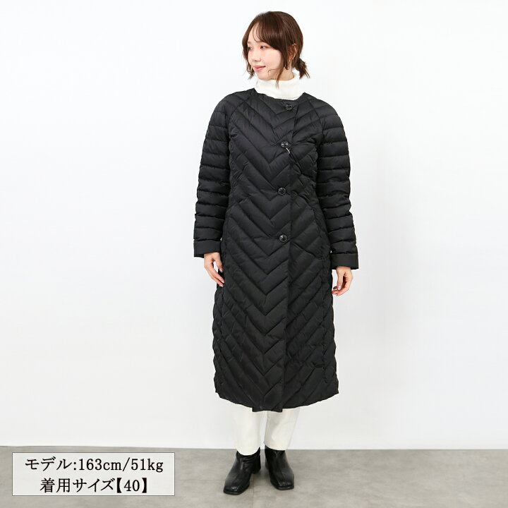 楽天市場】□HERNO ヘルノ ダウンコート PI002054D 9300/BLACK ダウン 