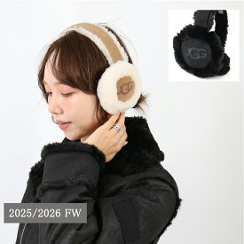 ■UGG アグ イヤーマフ 20955 SHEEPSKIN EMBROIDERY EARMUFF シープスキン エンブロイダリー イヤマフ 耳あて レディース プレゼント ギフト 防寒 ロゴBOX入り ブランド