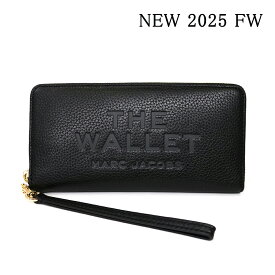 ■MARC JACOBS マークジェイコブス 長財布 2P4SMP015S02 ザ レザー コンチネンタル ウォレット ロゴ ランドジップ 小銭入れ付き ギフト プレゼント