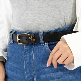 ■LAUREN RALPH LAUREN ローレンラルフローレン 412968763 ナローベルト LGO KPPER 25 BELT SKINNY レザー ロゴ レディース ブランド