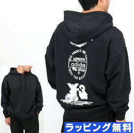 ■Y-3 ワイースリー GRAPHIC HOODIE JX4748 バックプリント グラフィック フーディー 長袖 LS パーカー メンズ レディース ユニセックス ブランド【Valentine】